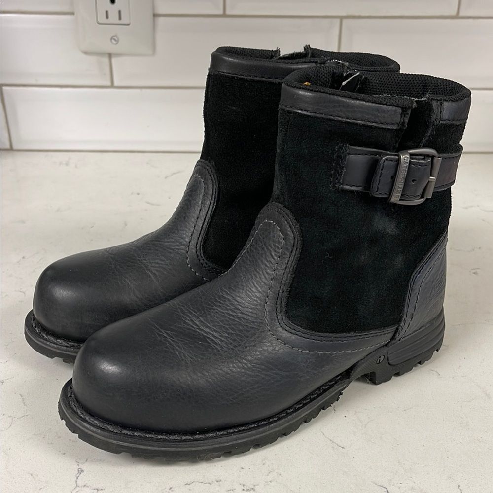Catapillar Women's Jace Safety Boots - Black Size 5.5 - Black